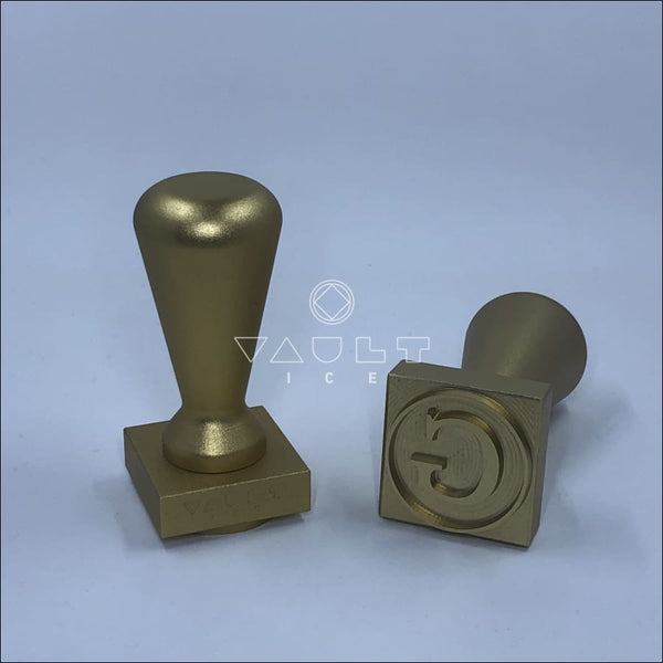 Custom Food Safe Brass Spherical Stamp for Ice – Infinity Stamps Inc.