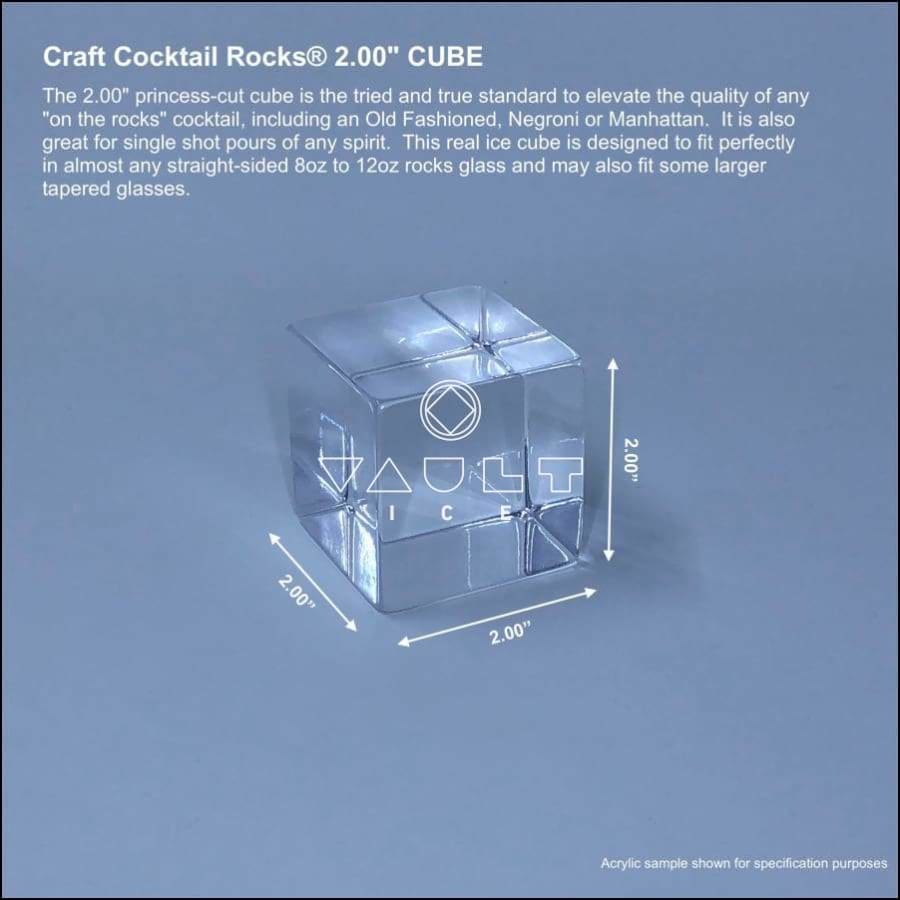 Craft Cocktail Rocks® CUBE VARIETY PACKS – Vault Ice